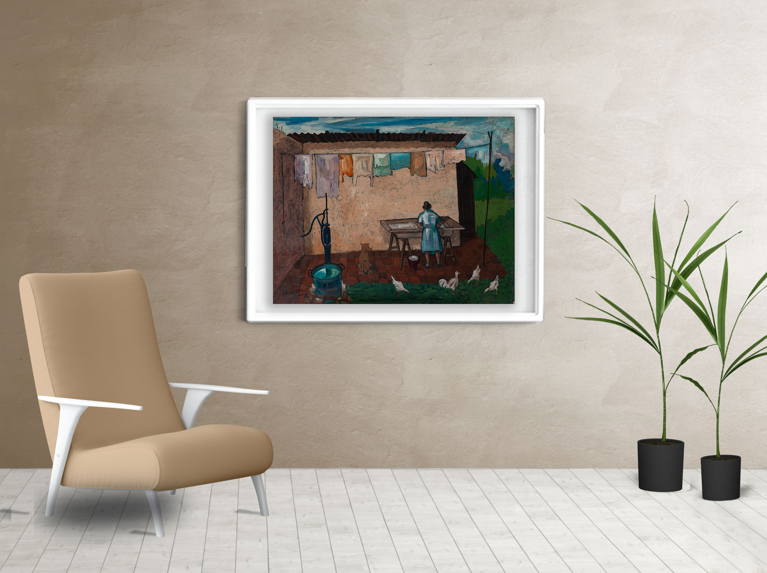 Living cuadro La Batea