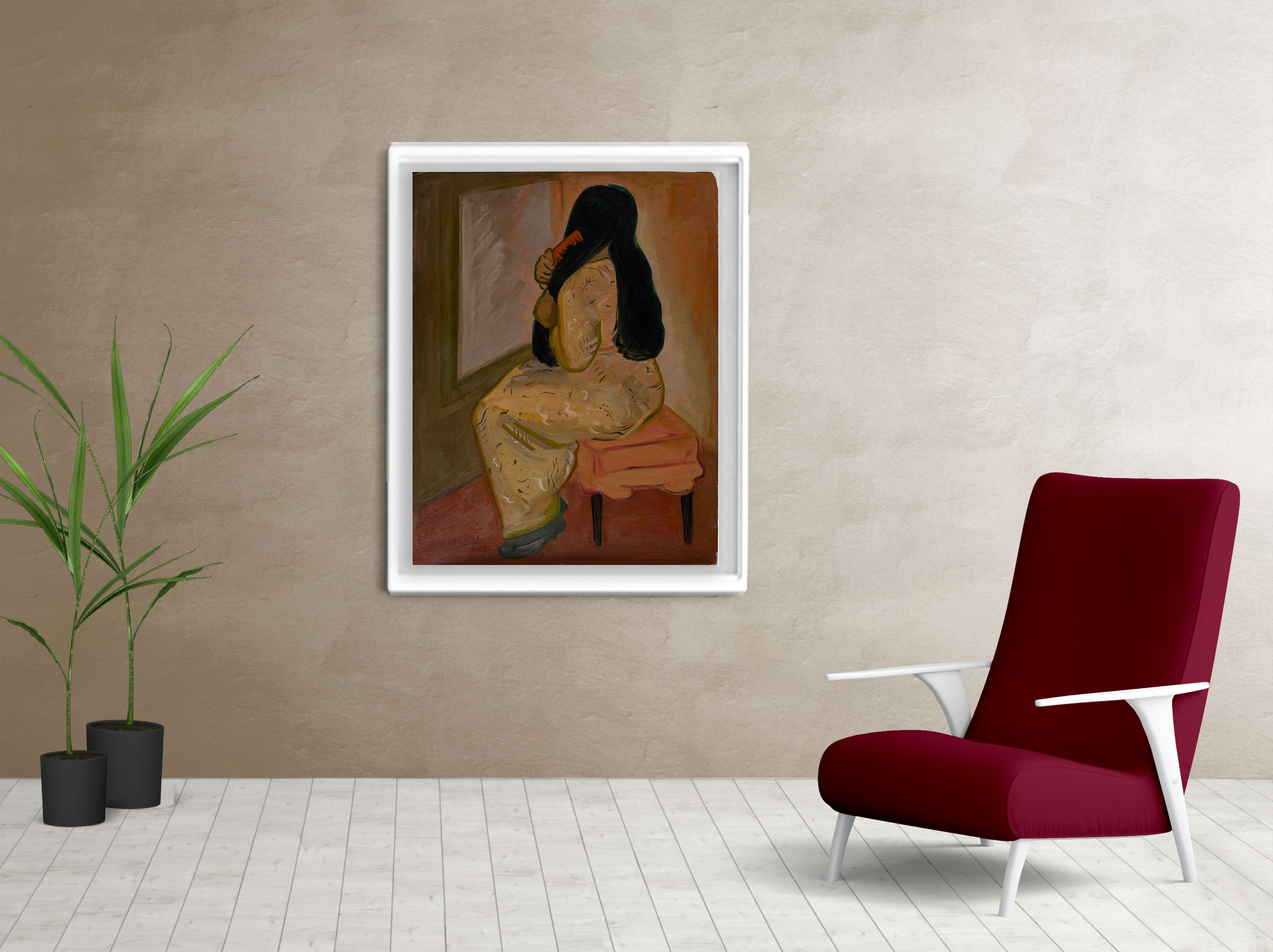 Living cuadro El hijo