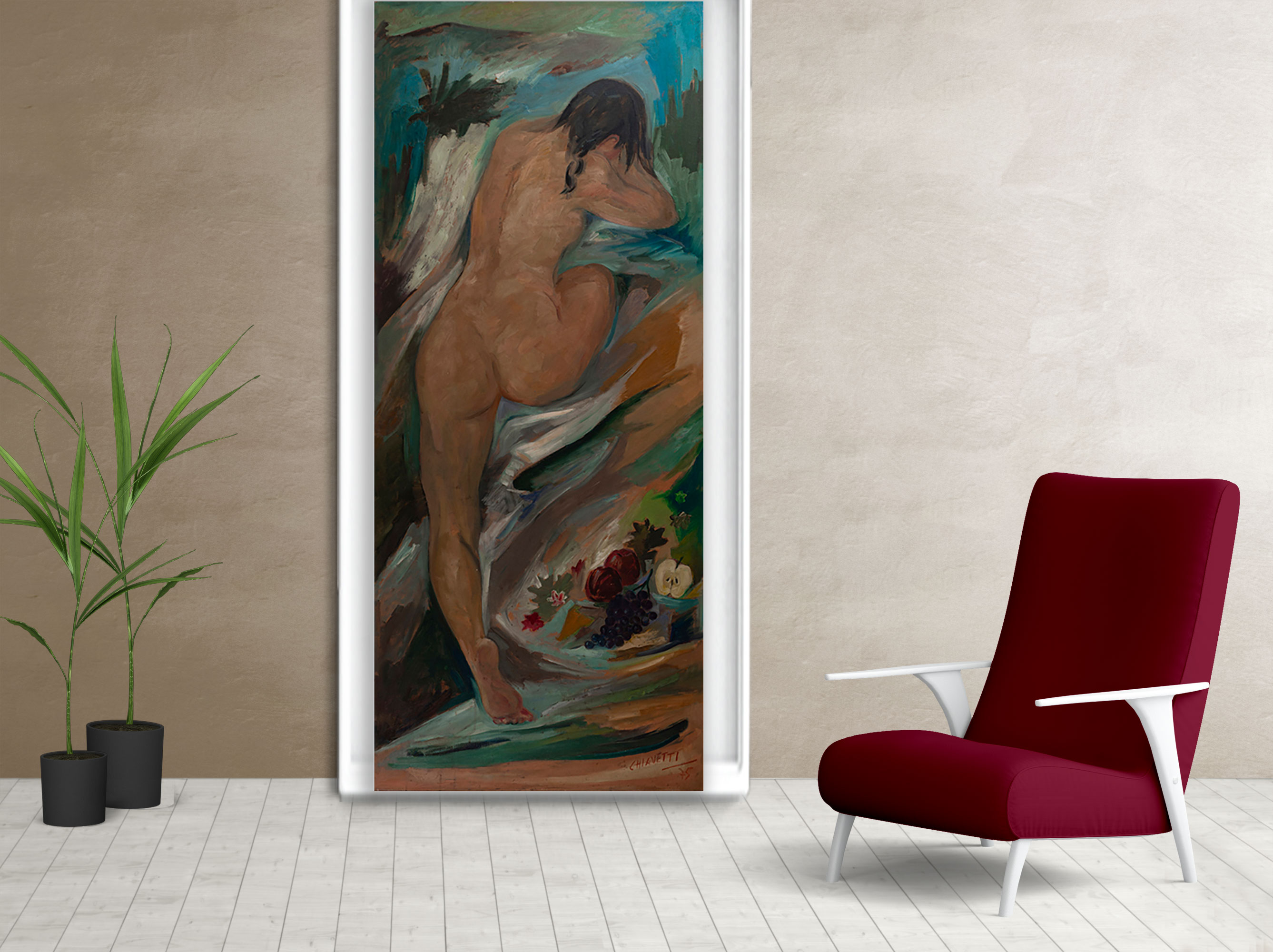 Living cuadro de América Latina