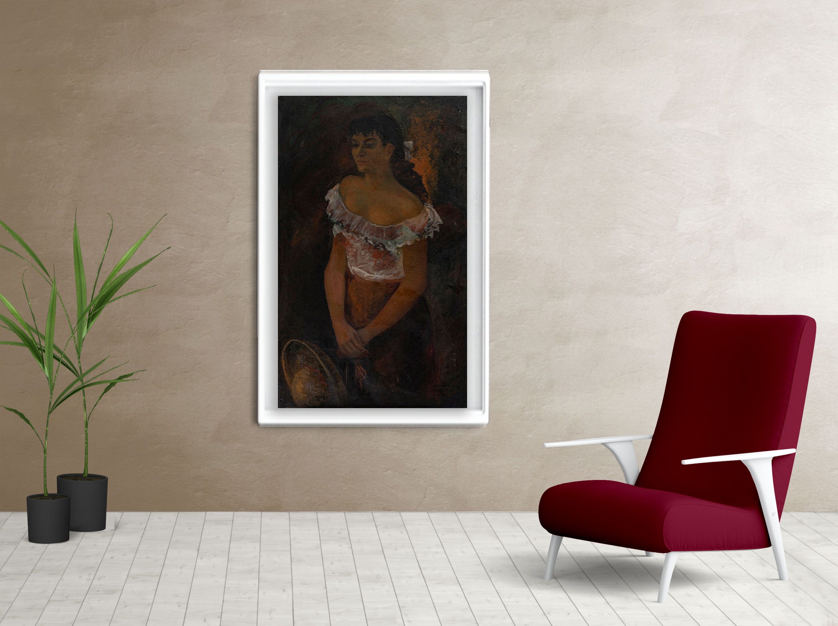 Living cuadro de Pirucha