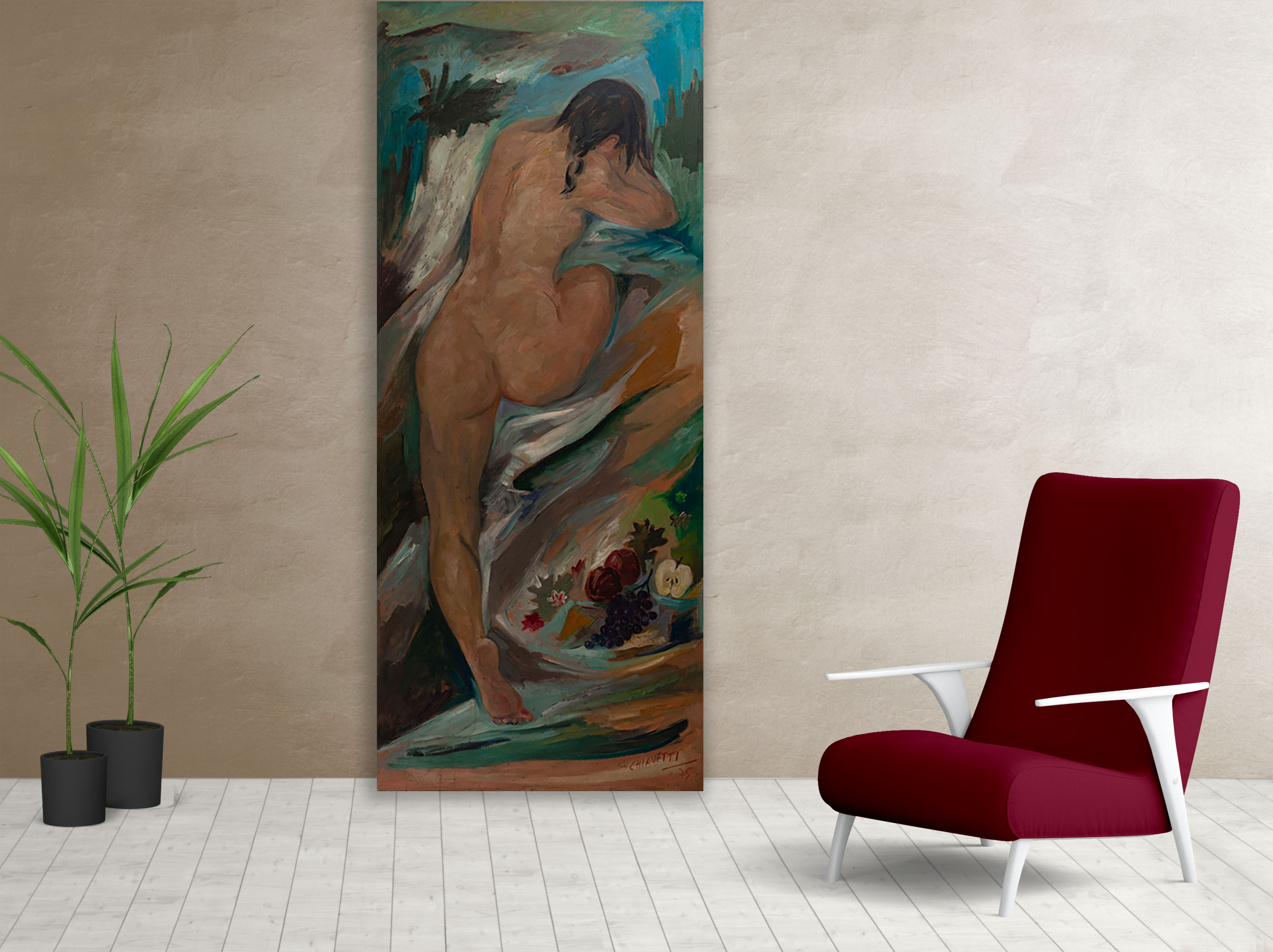 Living cuadro de América Latina