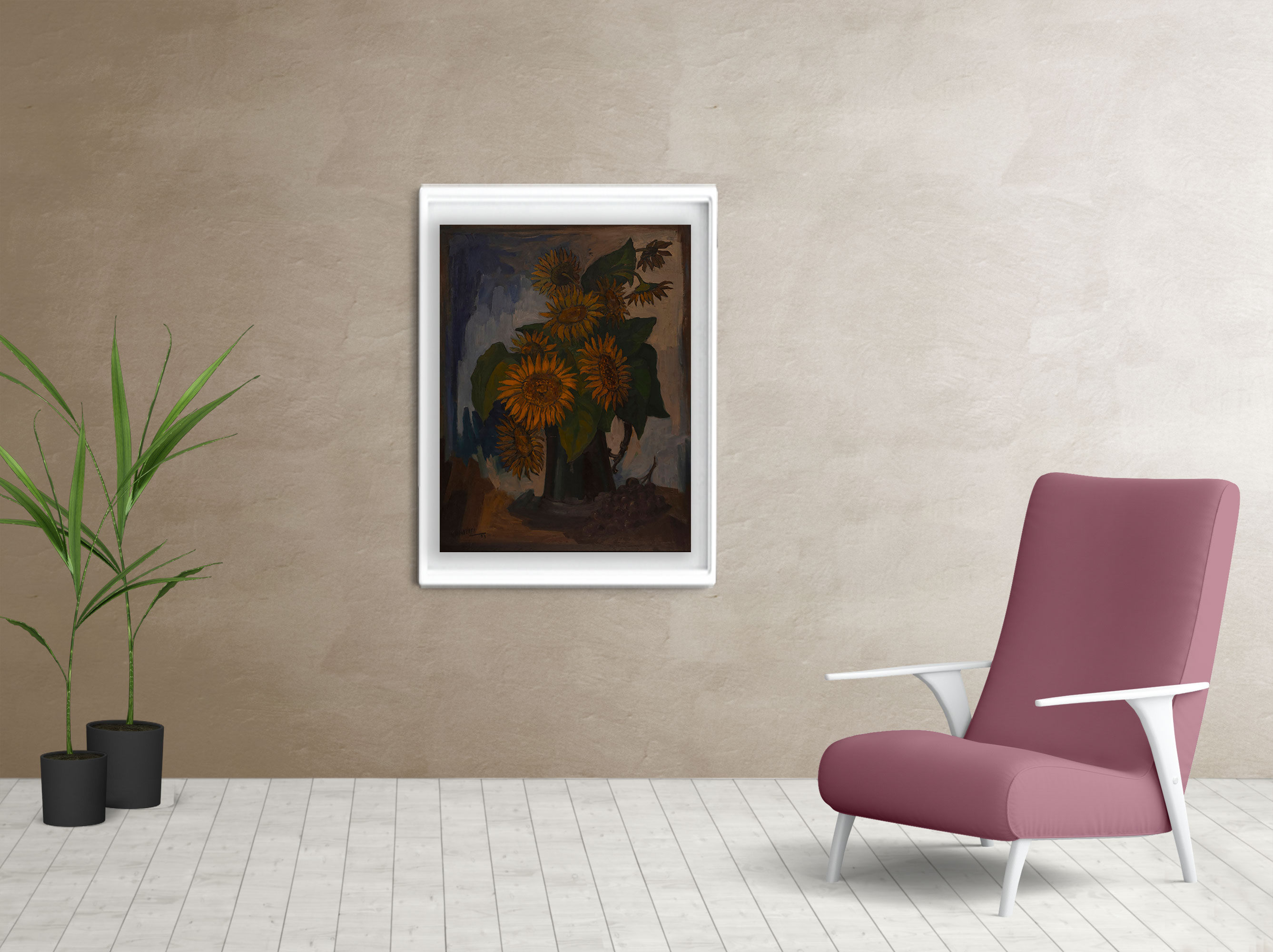 Living cuadro lores y Naturaleza Muerta y Flores y frutas