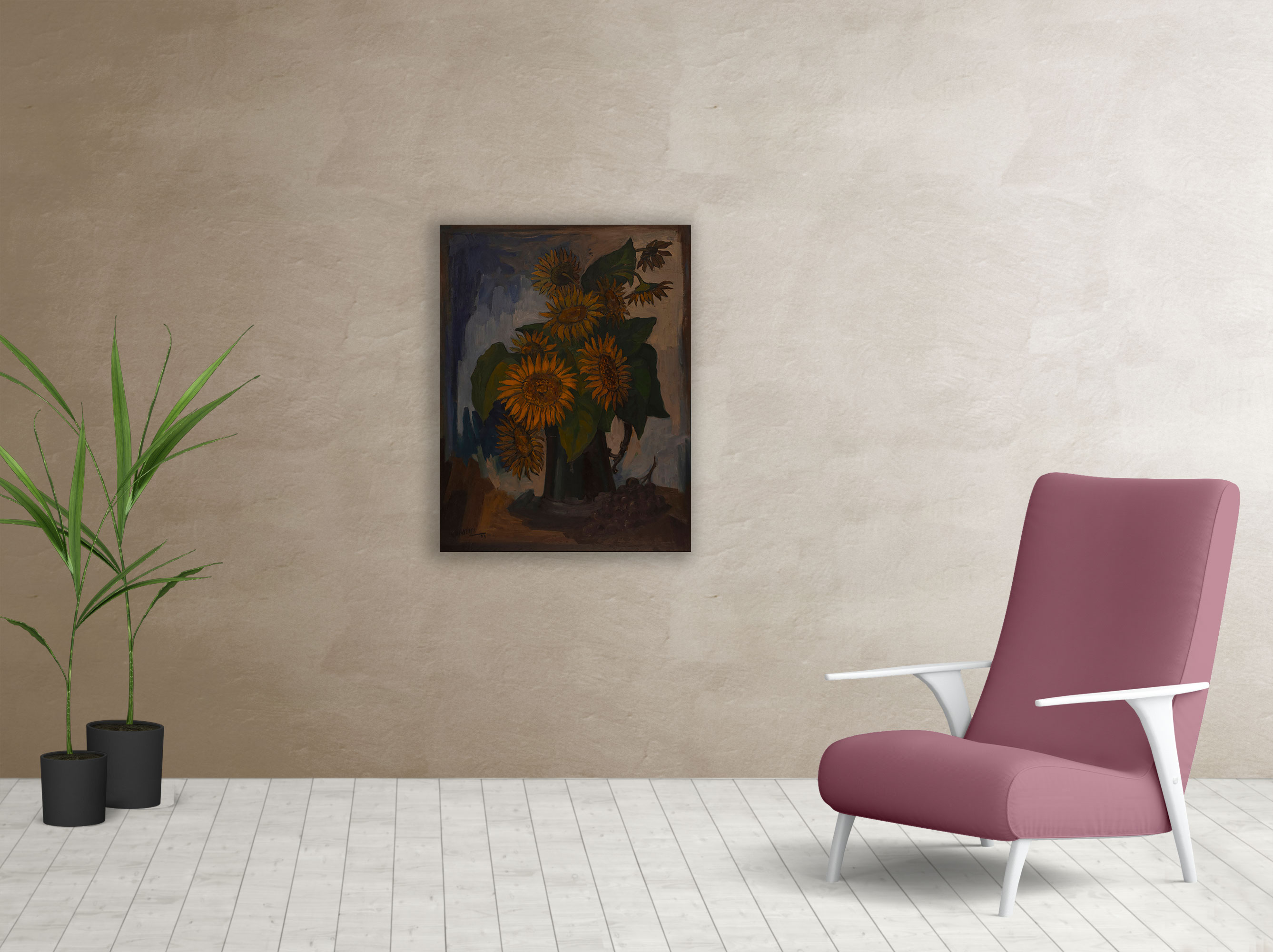 Living cuadro lores y Naturaleza Muerta y Flores y frutas