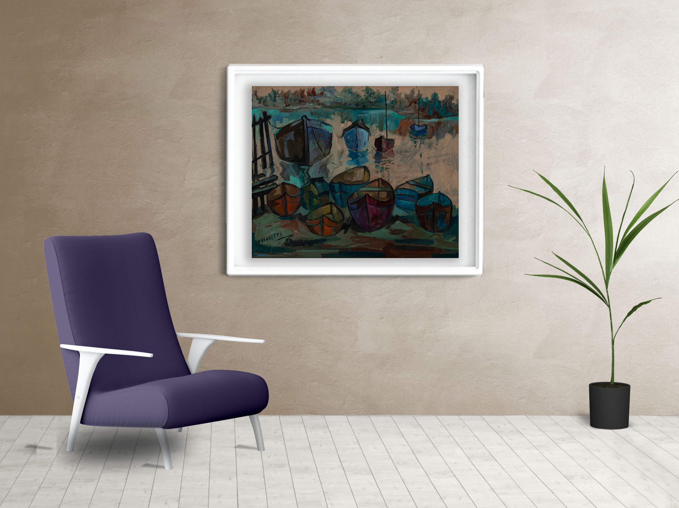 Living cuadro Malvinas 7