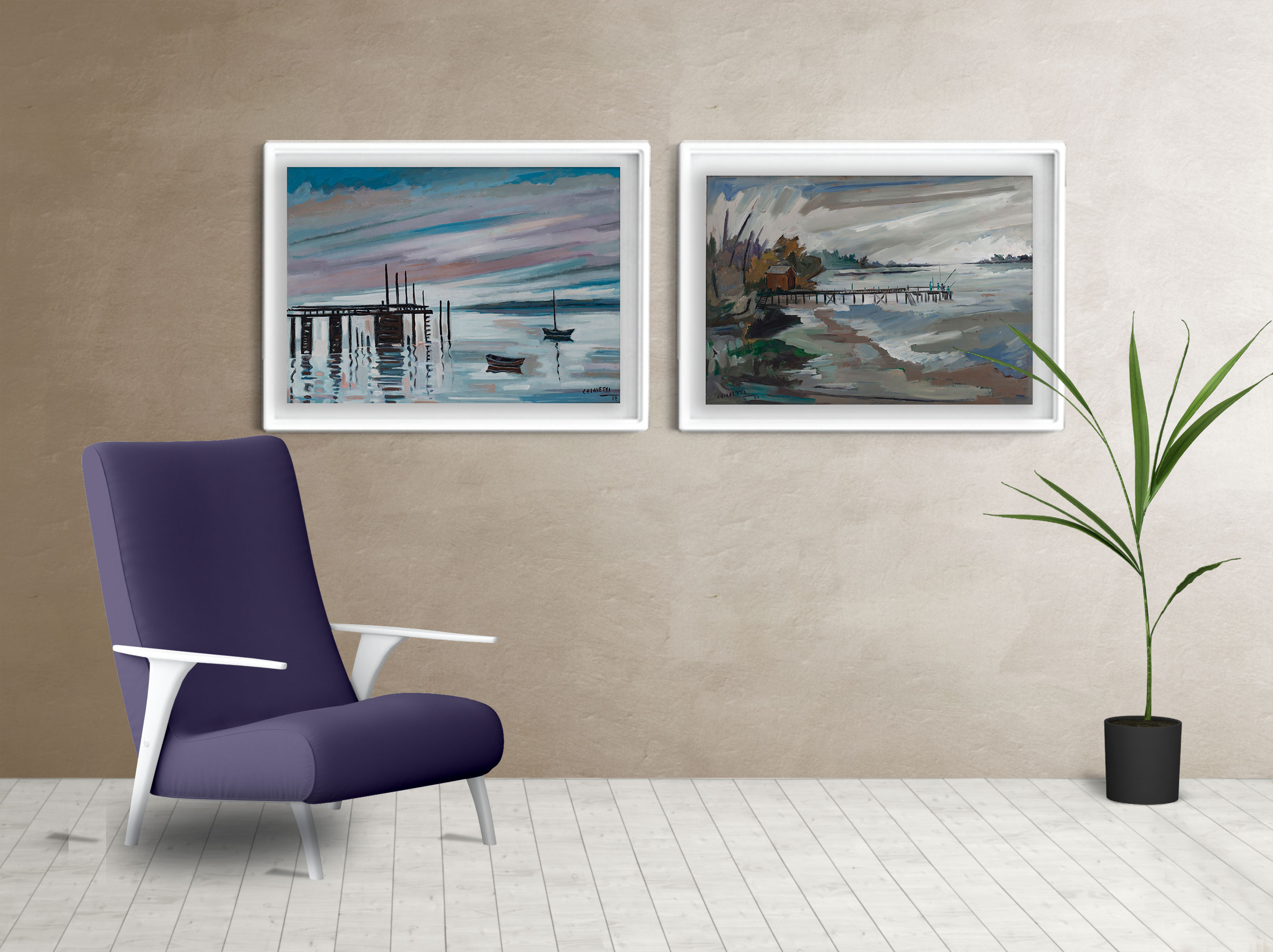 Living cuadro Malvinas 7