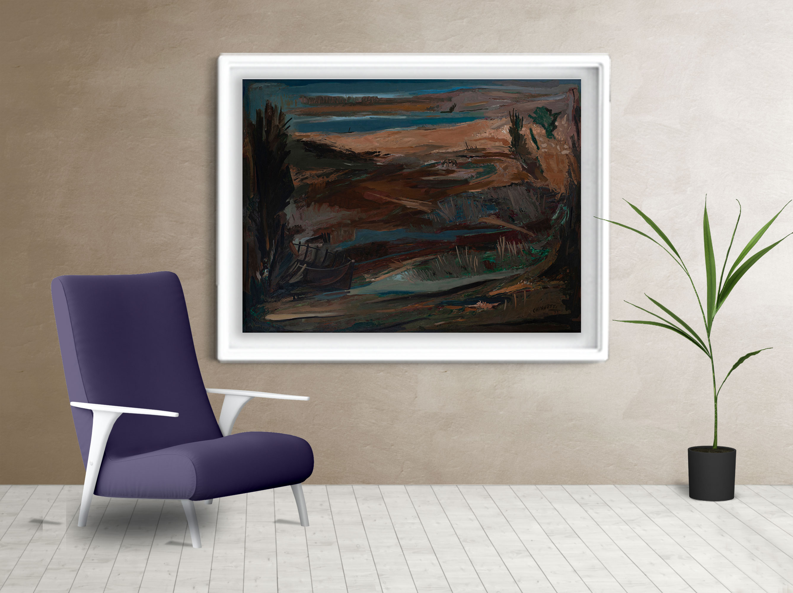 Living cuadro Malvinas 7