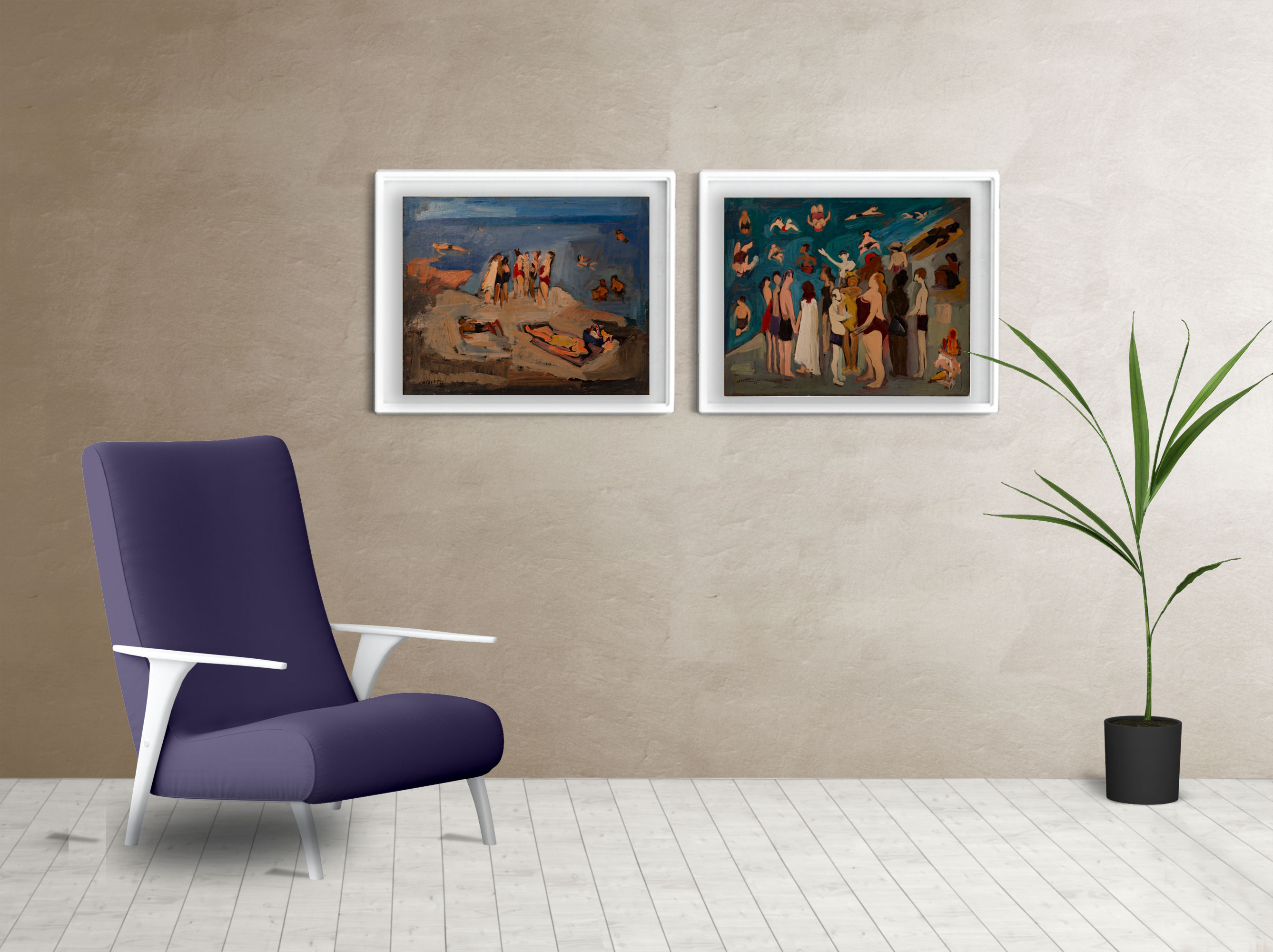 Living cuadro Malvinas 7