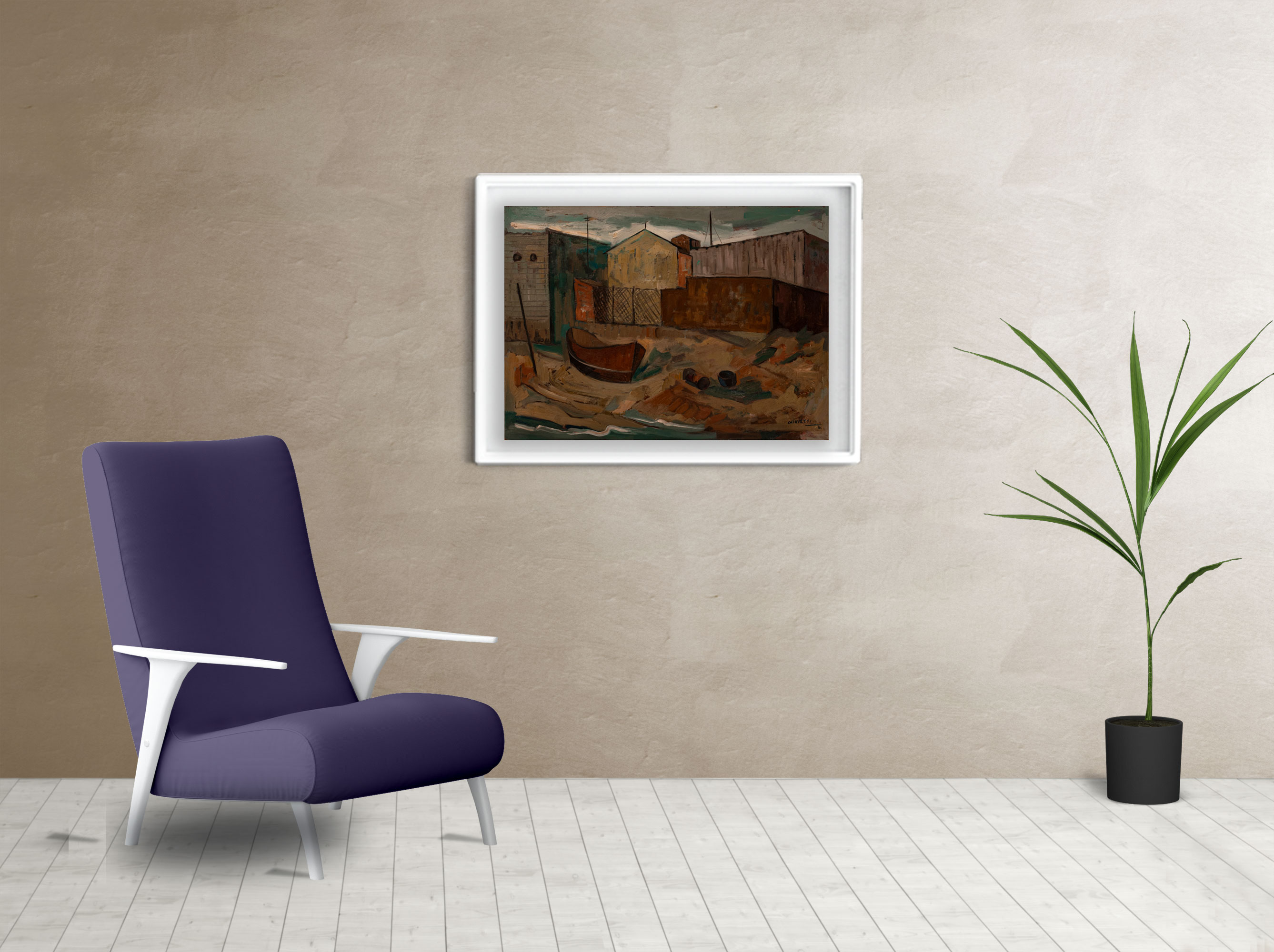 Living cuadro Malvinas 3