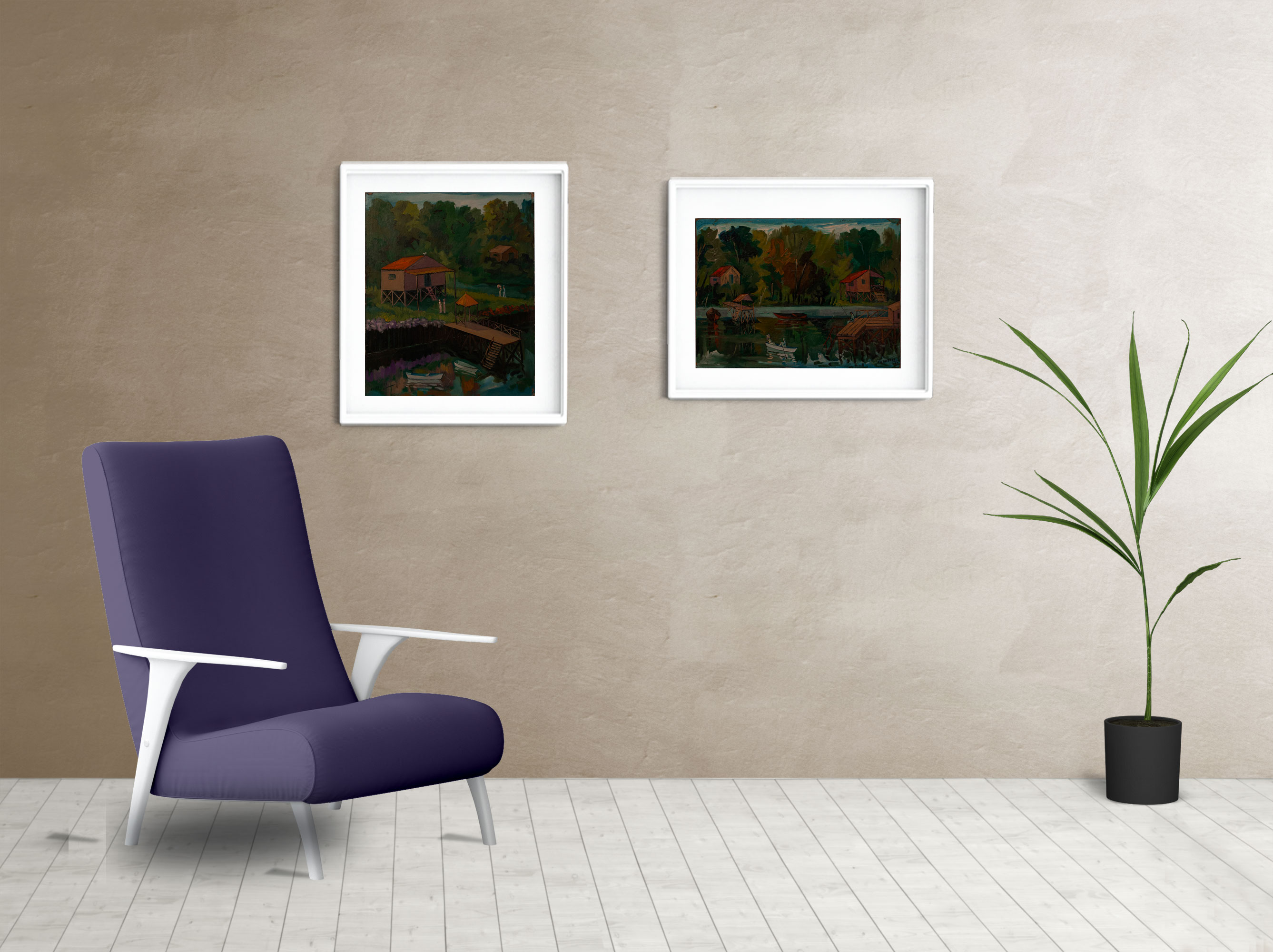 Living cuadro Malvinas 7