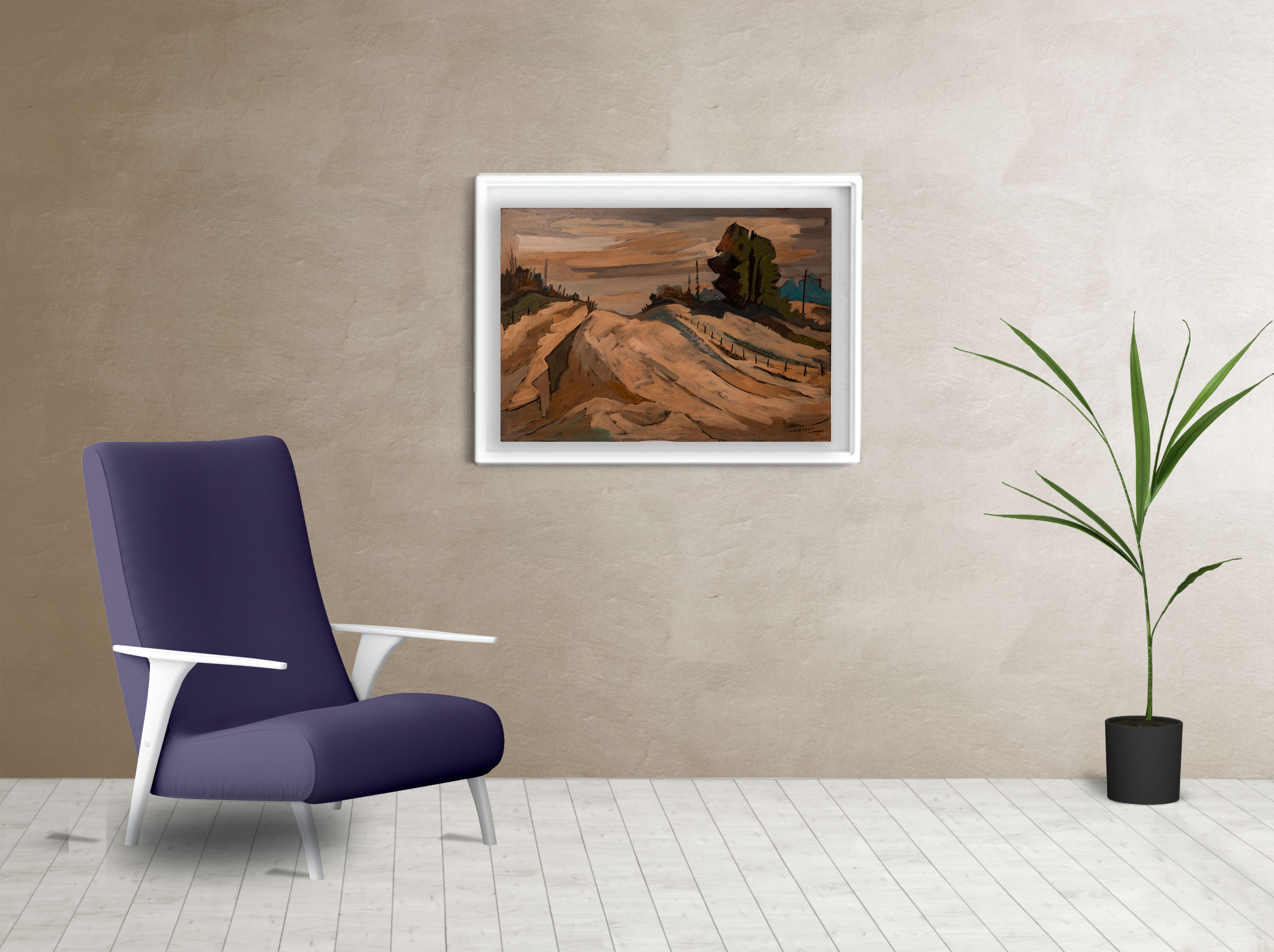 Living cuadro Malvinas 7