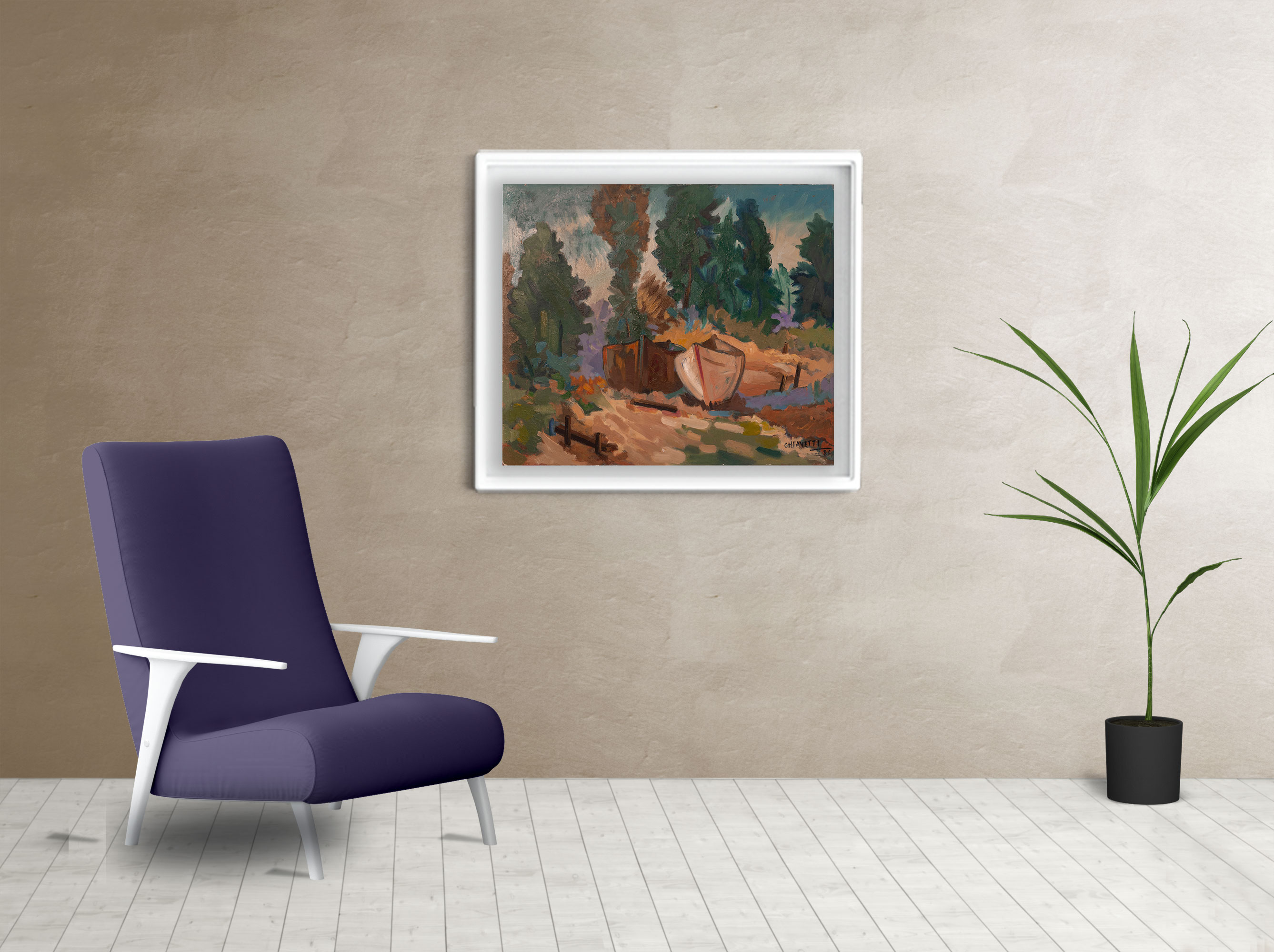 Living cuadro Malvinas 7