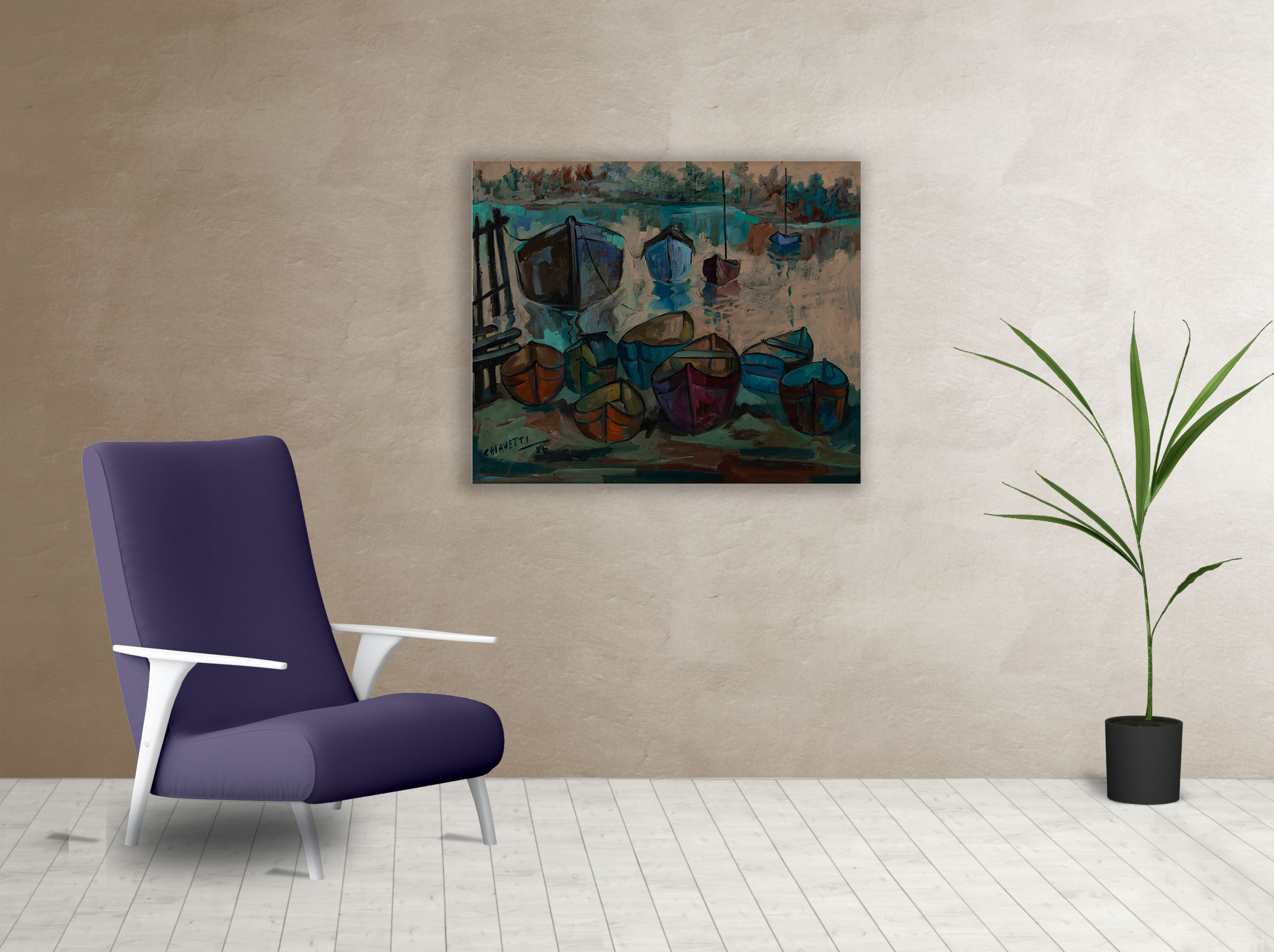 Living cuadro Malvinas 7