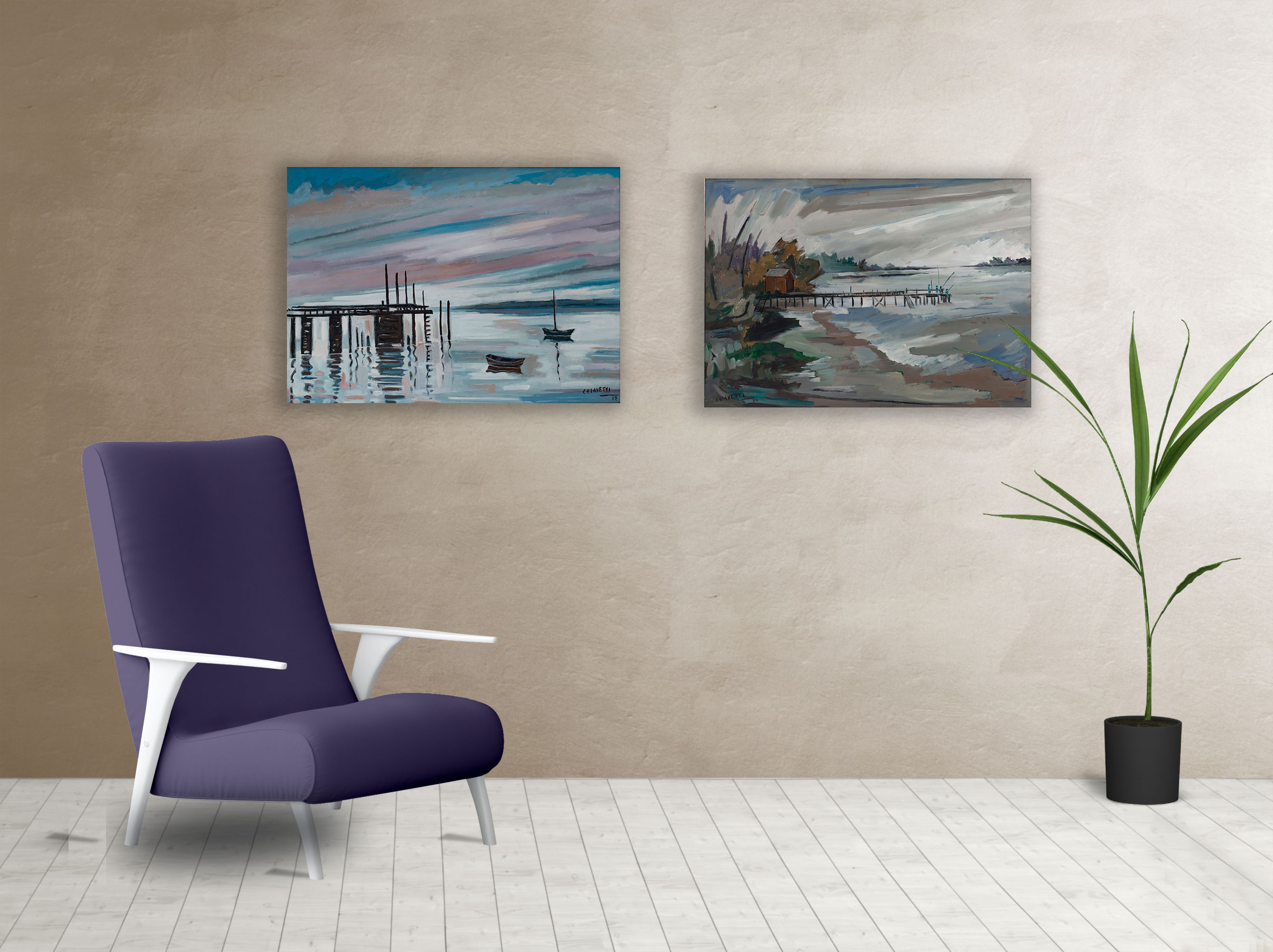 Living cuadro Malvinas 7