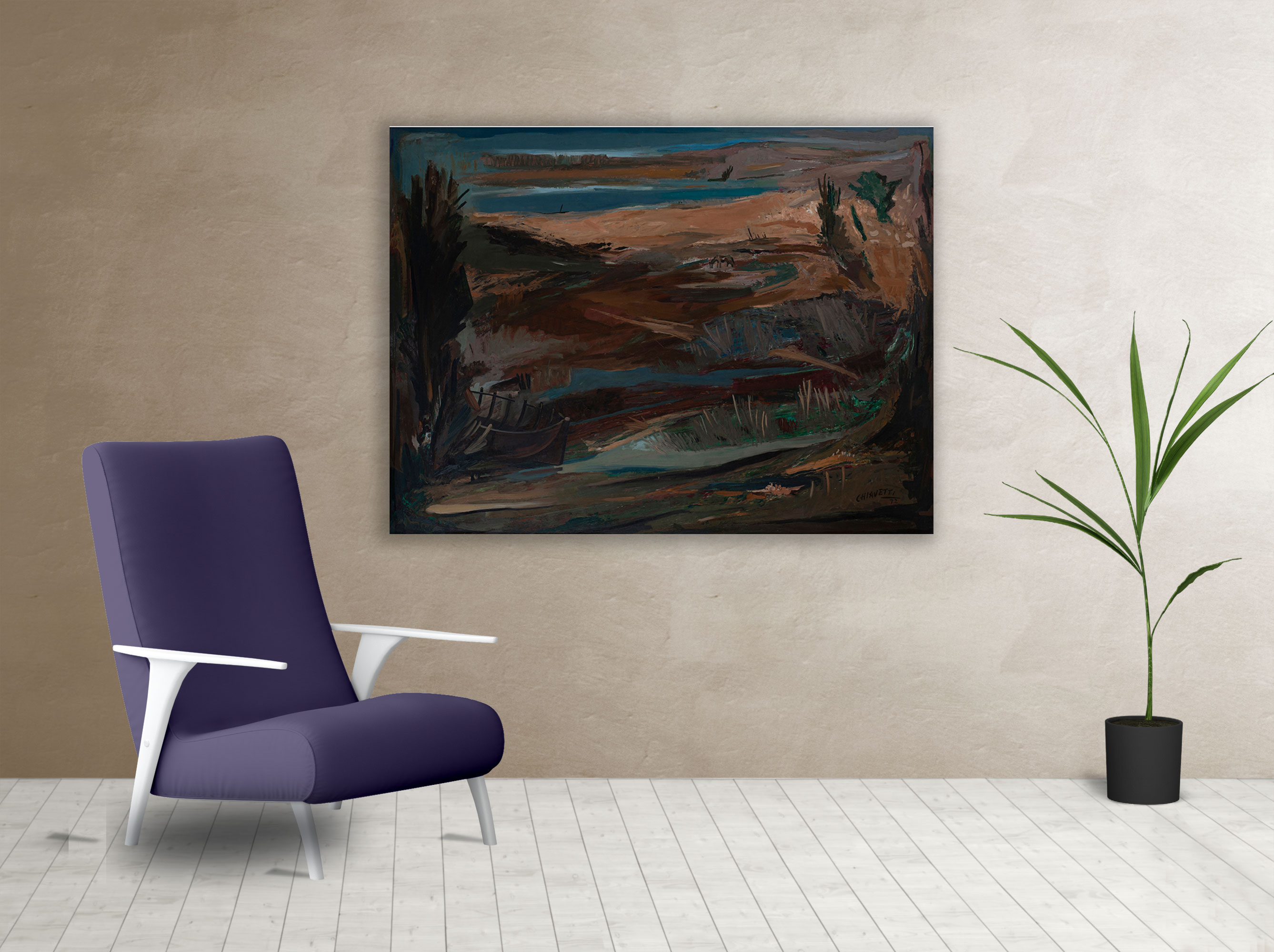 Living cuadro Malvinas 7