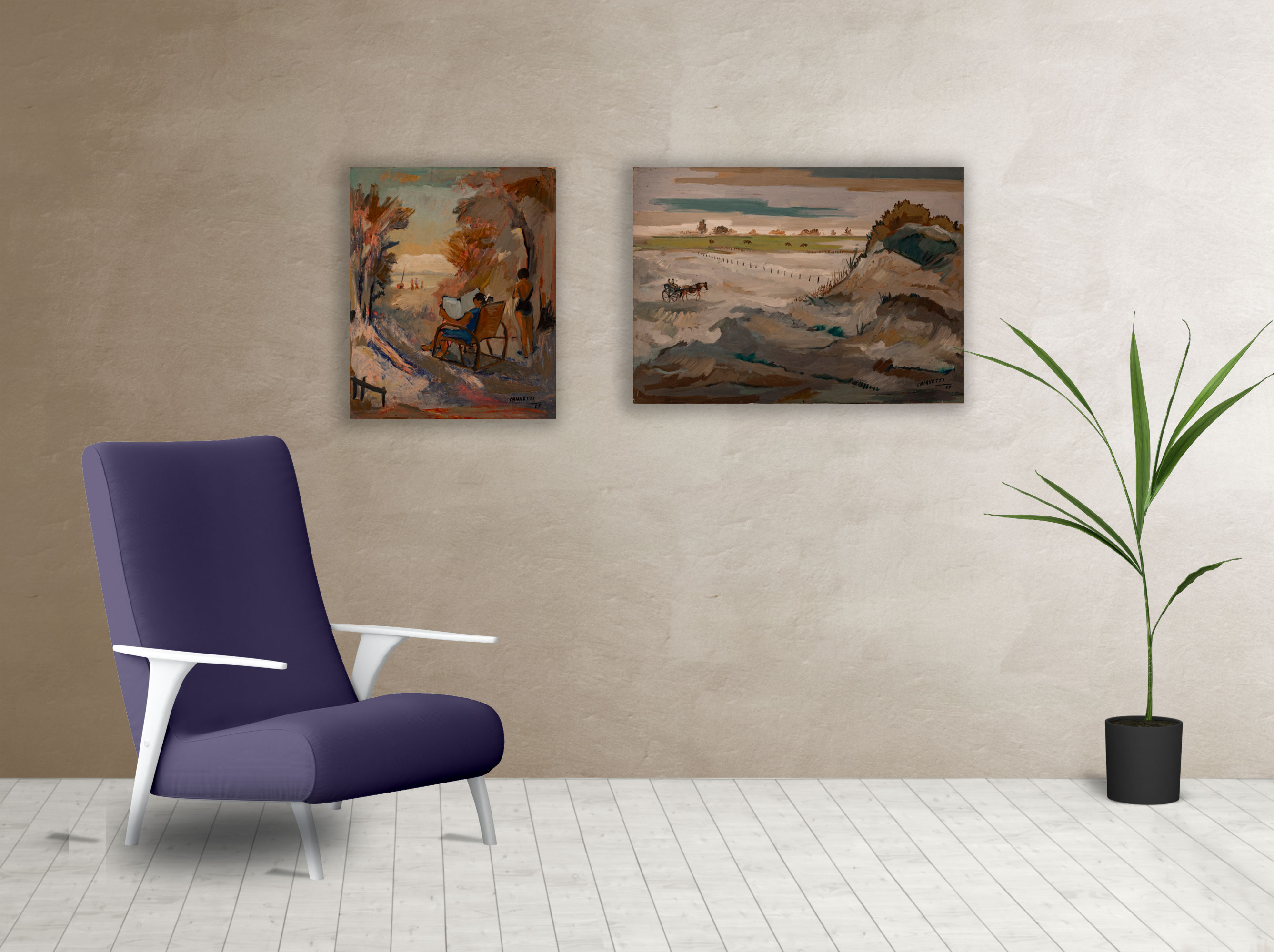 Living cuadro Malvinas 7