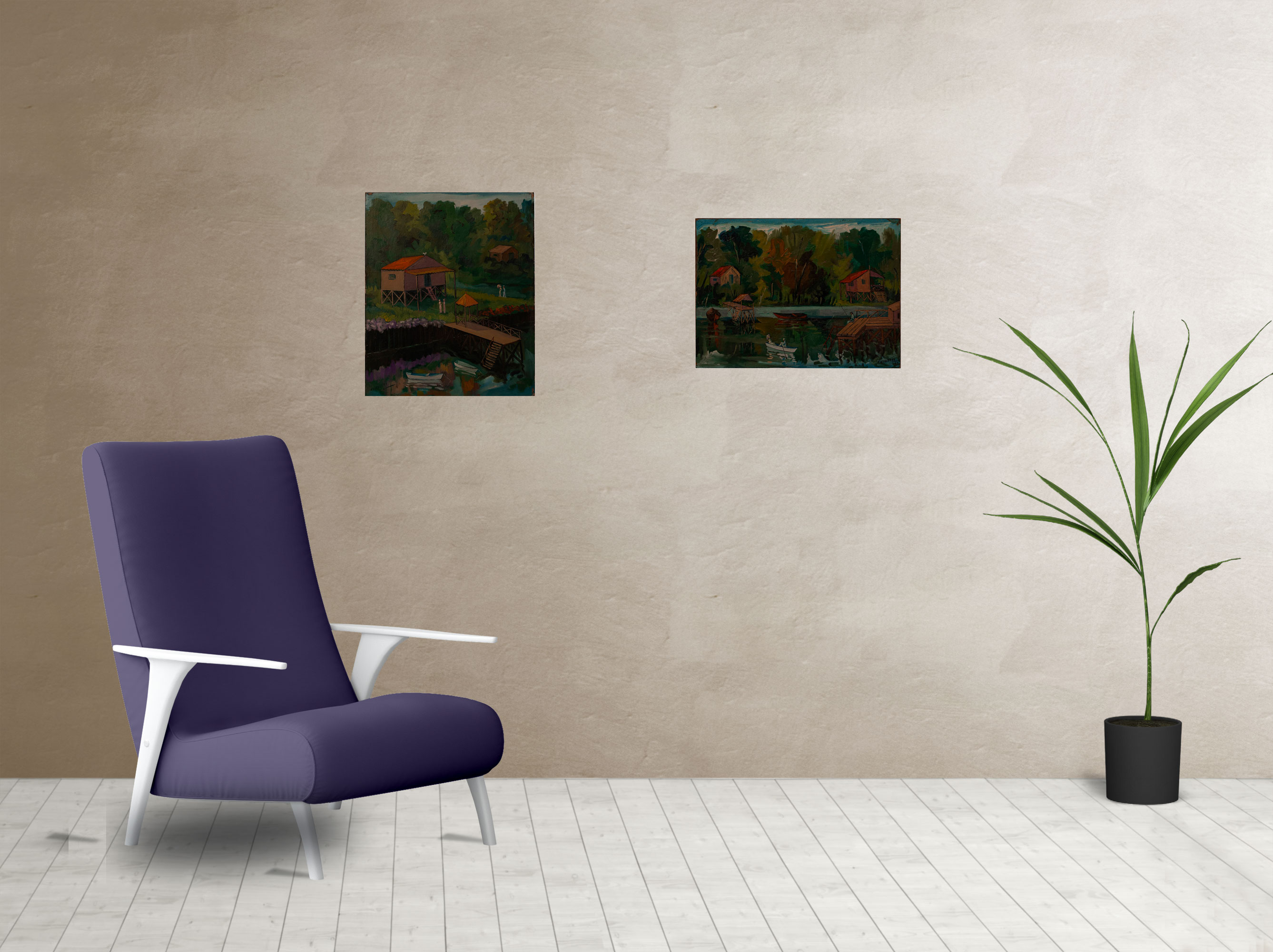 Living cuadro Malvinas 7