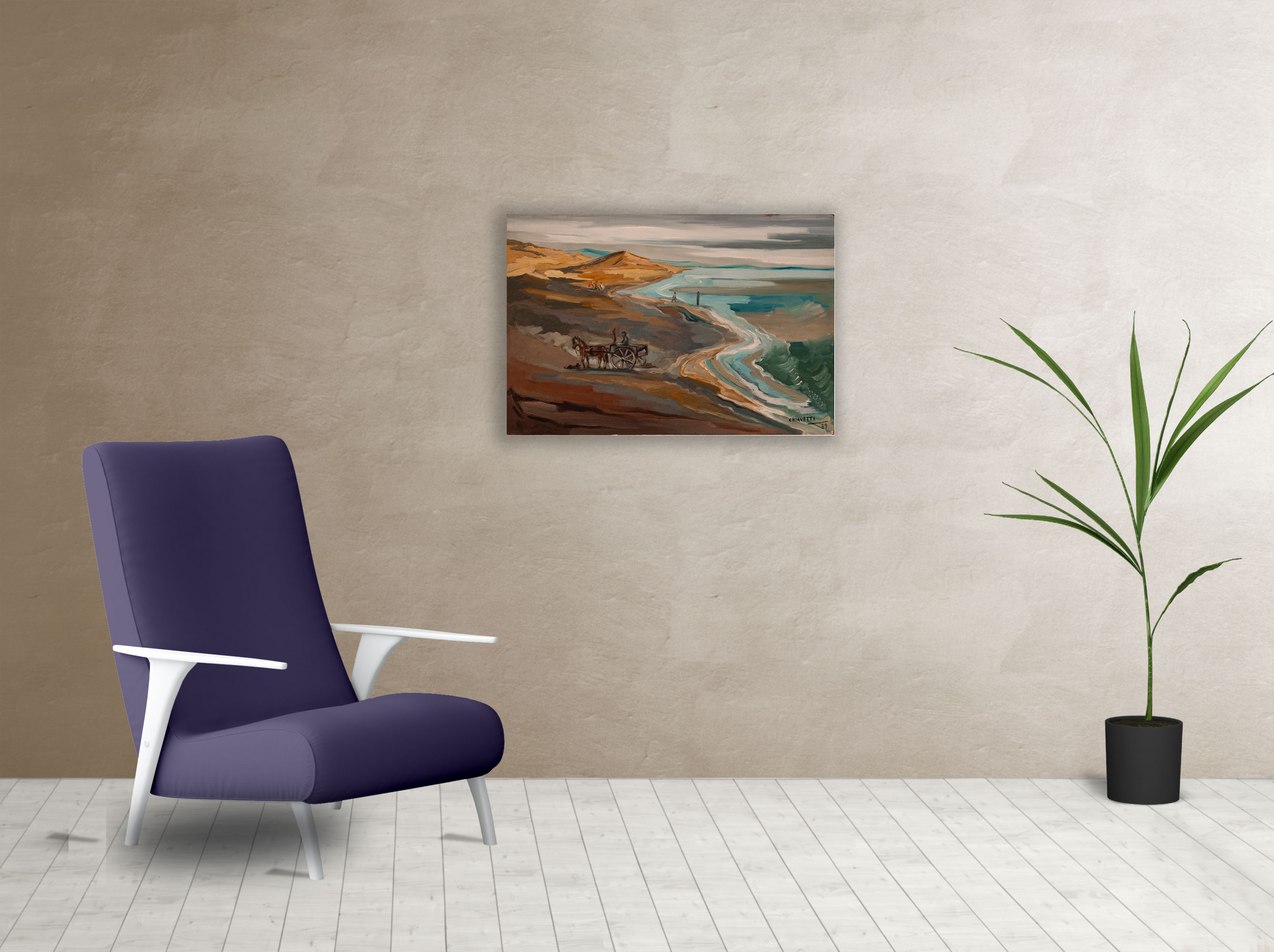 Living cuadro Malvinas 7