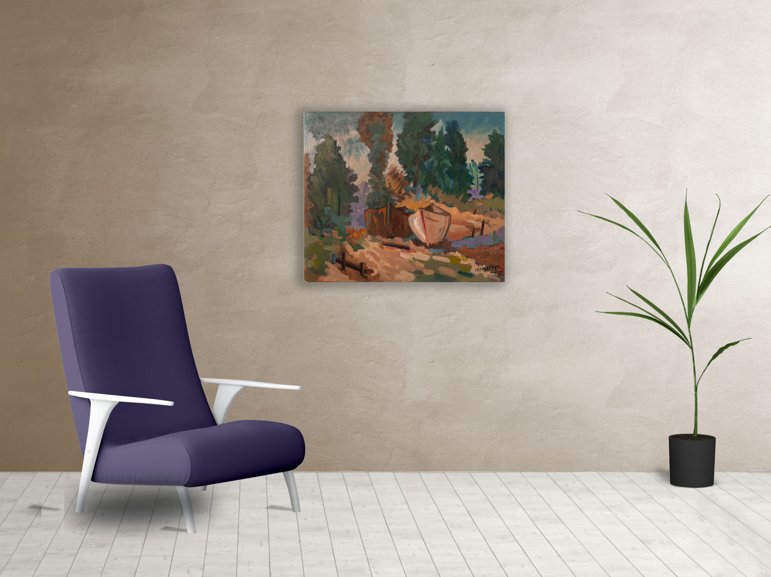 Living cuadro Malvinas 7