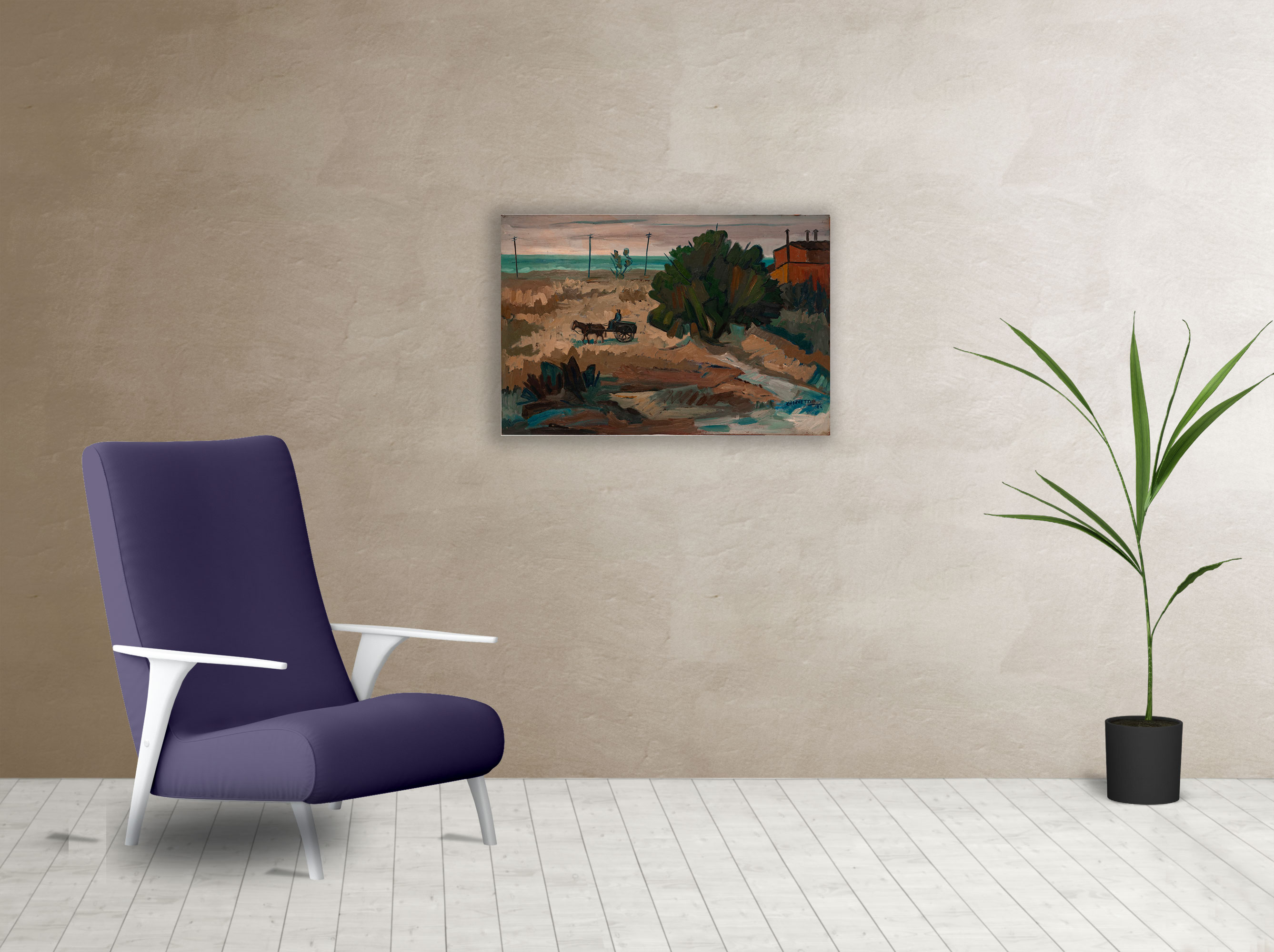 Living cuadro Malvinas 7